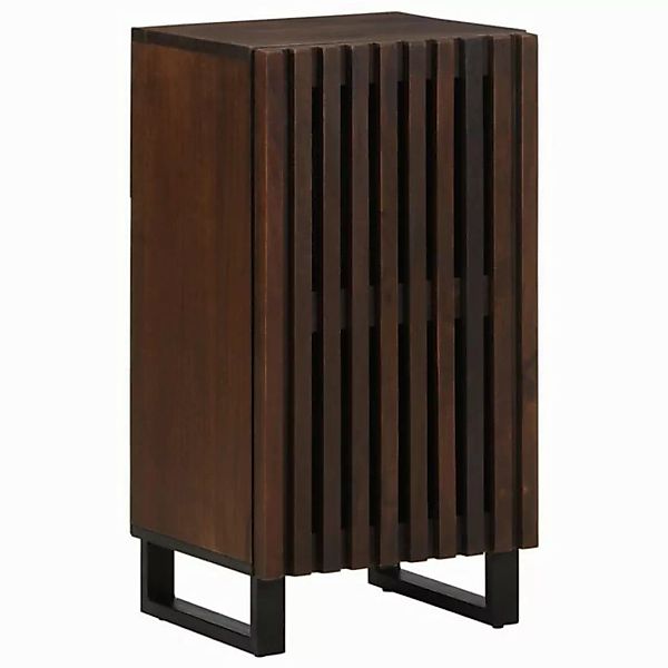 vidaXL Mehrzweckschrank Sideboard Braun 40x34x75 cm Massivholz Mango günstig online kaufen