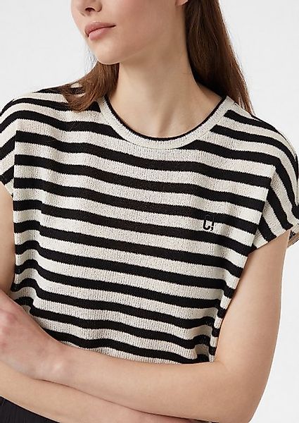 comma casual identity Kurzarmshirt T-Shirt günstig online kaufen