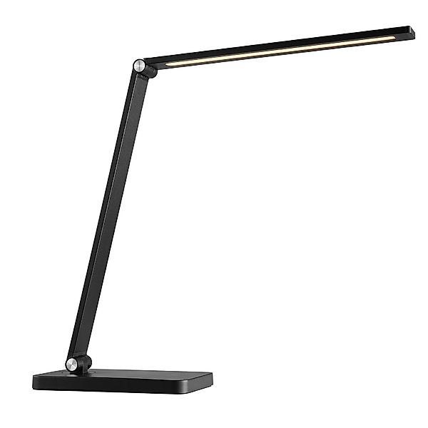 Brilliant LED-Tischlampe Lomina Schwarz 38 cm günstig online kaufen