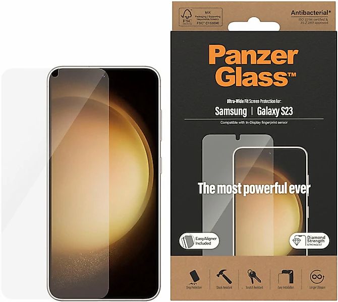 PanzerGlass Displayschutzfolie »Displayschutz Samsung Galaxy S23 - Ultra-Wi günstig online kaufen