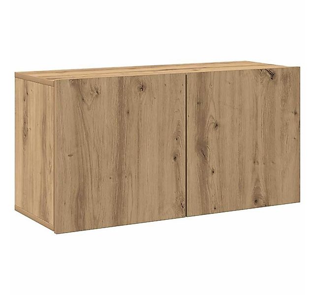 vidaXL TV-Wand TV-Wandschrank Artisan-Eiche 80x30x41 cm, (1-St) günstig online kaufen