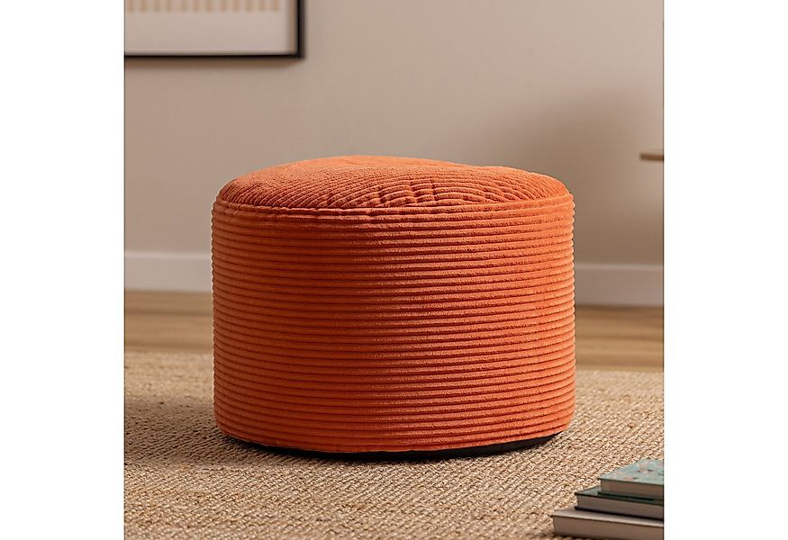 icon Pouf XL aus Cord „Milano“, mit Füllung günstig online kaufen