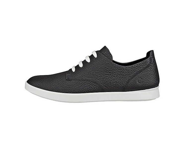Ecco Leisure Lace Up (weiches Premium-Leder) schwarz Damen Sneaker günstig online kaufen