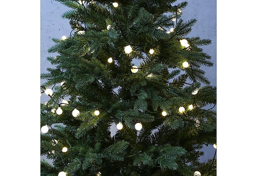 MARELIDA LED-Lichterkette Berry Cherry 240 weiße Kugeln 3 Größen 18m Außen günstig online kaufen