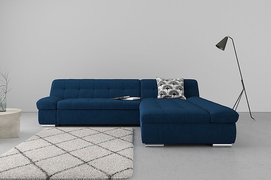 DOMO collection "Mona L-Form" wahlweise mit Bettfunktion günstig online kaufen