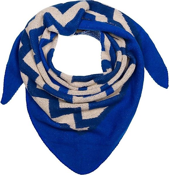 styleBREAKER XXL-Schal Web Dreiecktuch Zick-Zack, (1-St) günstig online kaufen