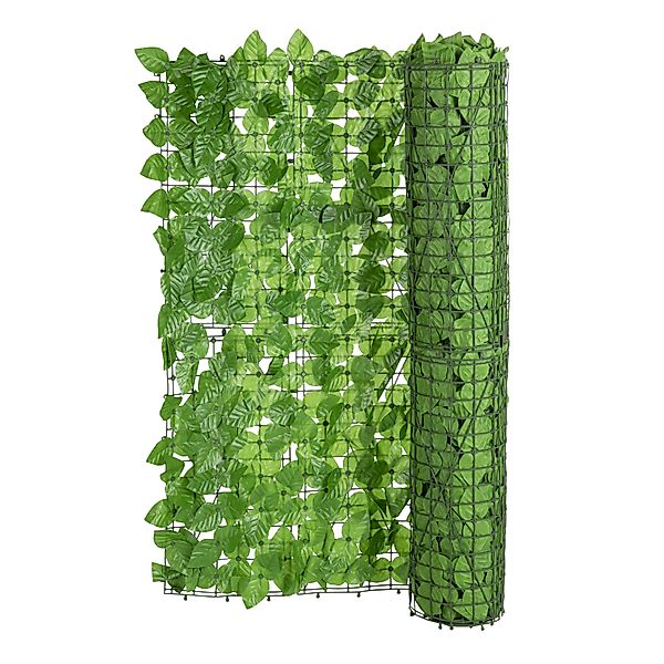 Spetebo Balkonsichtschutz Sichtschutzhecke Blätterwand - 300 günstig online kaufen