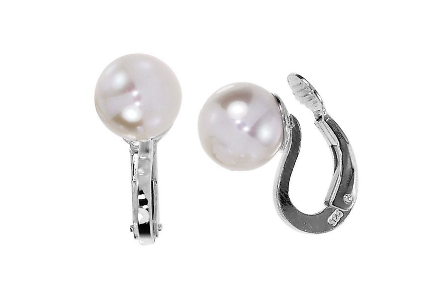 OSTSEE-SCHMUCK Paar Ohrclips Ostsee-Schmuck Ohrclip Perle 8,5-9 mm Ohrclip günstig online kaufen