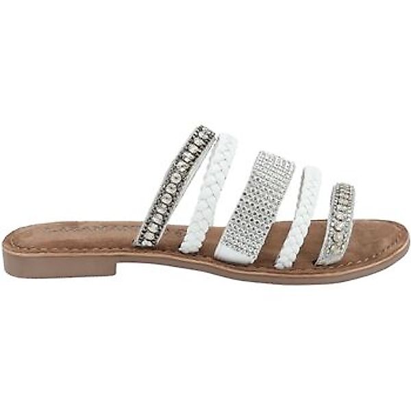 Lazamani Pantoletten Leder/Textil Pantolette günstig online kaufen