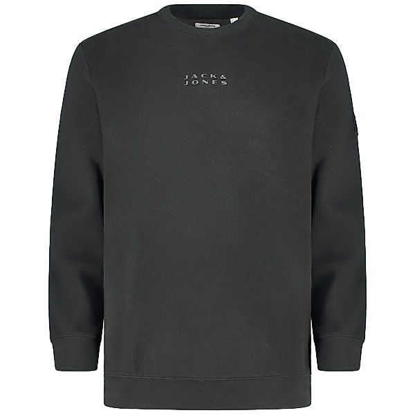 Jack&Jones Sweatshirt aus Baumwolle Farbe schwarz Größe: 5XL günstig online kaufen