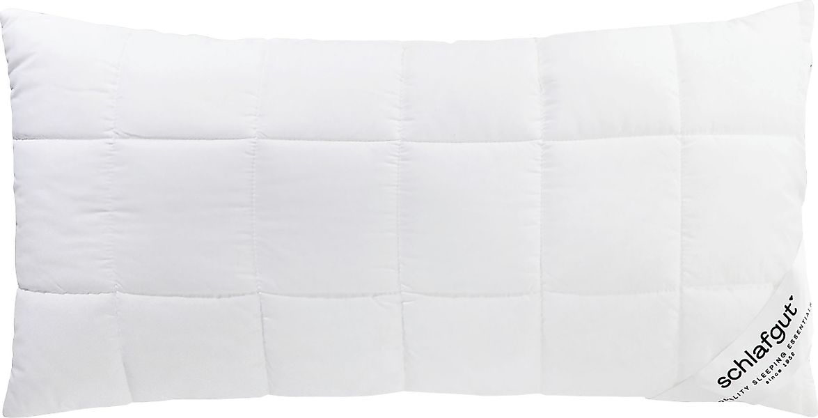 Schlafgut Kunstfaserkopfkissen »Pure Kissen« 1 Stk. tlg. Anschmiegsames Sch günstig online kaufen