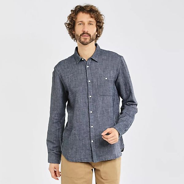 Leinenhemd - Larch Ls Strutured Linen Shirt günstig online kaufen