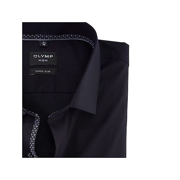 OLYMP Langarmhemd schwarz regular fit (1-tlg) günstig online kaufen