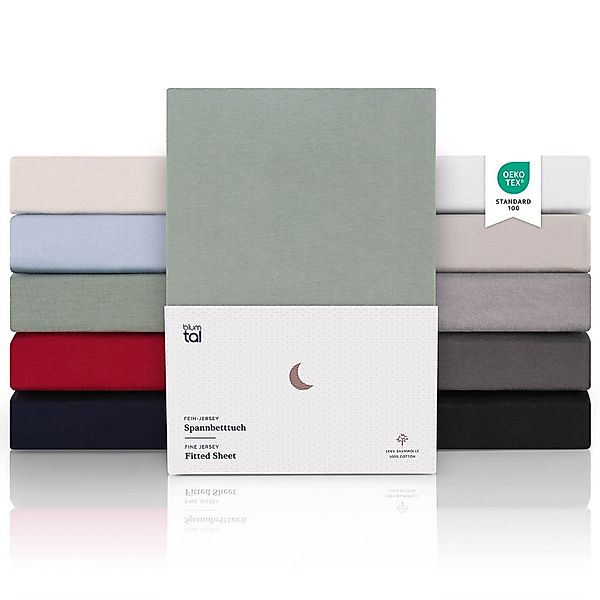 Blumtal Spannbettlaken Blumtal Premium Spannbettlaken, Standard günstig online kaufen