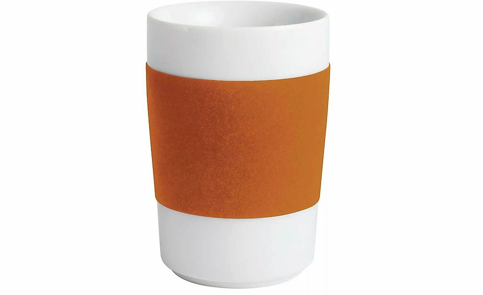 Kahla Becher  touch! ¦ orange ¦ Maße (cm): B: 7,7 H: 11,3 Geschirr > Becher günstig online kaufen