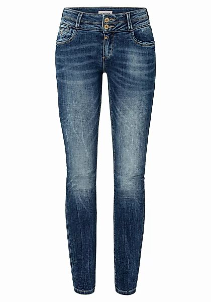 TIMEZONE Damen Jeans EnyaTZ - Slim Fit - Blau - Blue Worn Out Wash günstig online kaufen