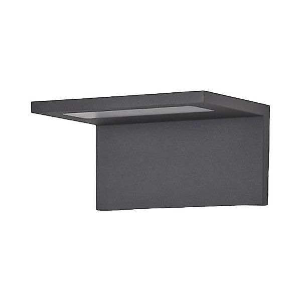 Lucande LED Wandleuchte Außen Caner 9619019 Spritzwassergeschützt Modern in günstig online kaufen