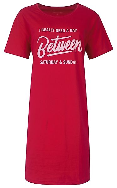 TEMPTATION Nachthemd Damen Schlafshirt mit kurzem günstig online kaufen