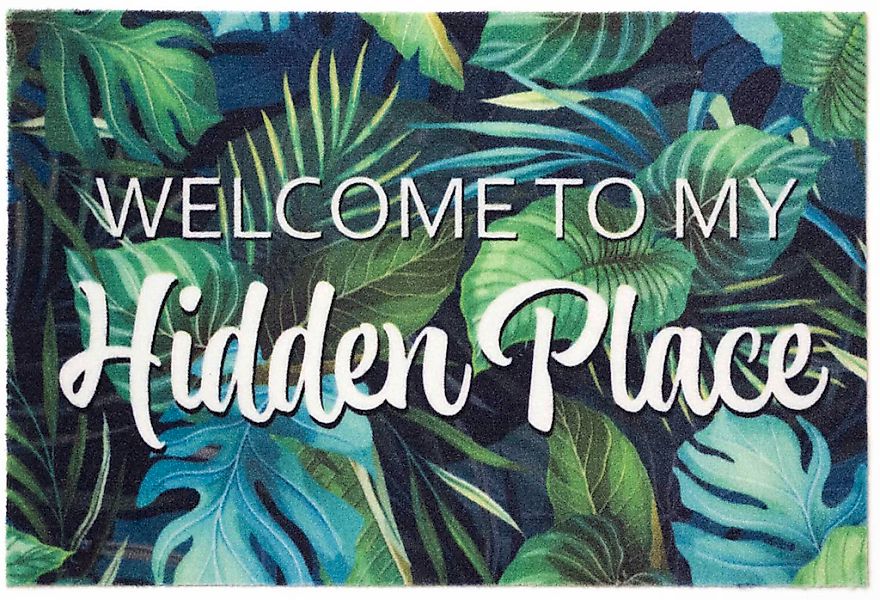 Primaflor-Ideen in Textil Fußmatte "VELVET - HIDDEN PLACE, Made in Belgium" günstig online kaufen