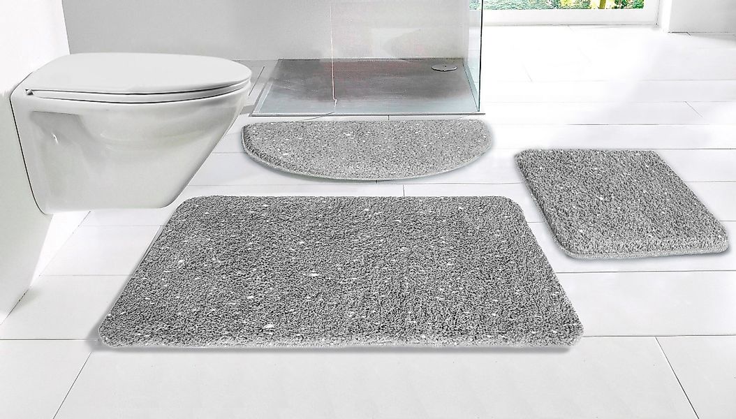 my home Badematte Glitzer, Höhe 30 günstig online kaufen