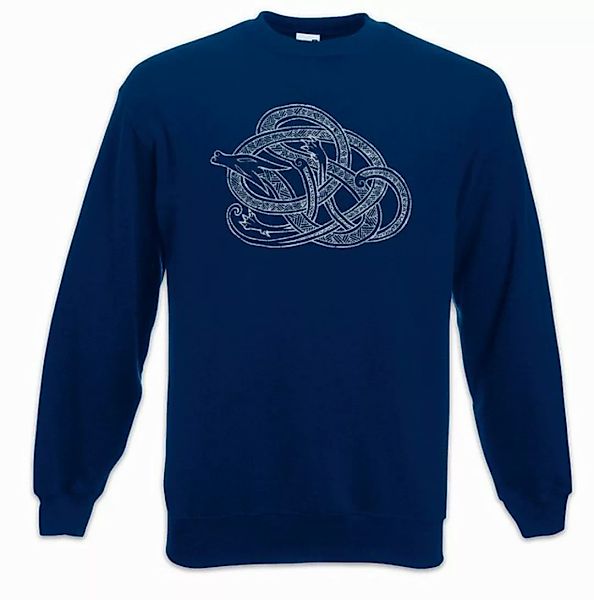 Urban Backwoods Sweatshirt Jörmungandr I Sweatshirt Midgard World Schlange günstig online kaufen