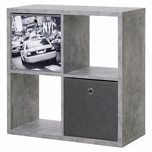 Raumteiler Max Beton Optik B/H/T: ca. 73x73x33 cm günstig online kaufen