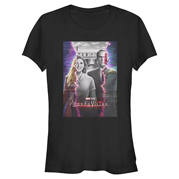 Marvel - WandaVision - Scarlet Witch & Vision Teaser Poster - Frauen T-Shir günstig online kaufen