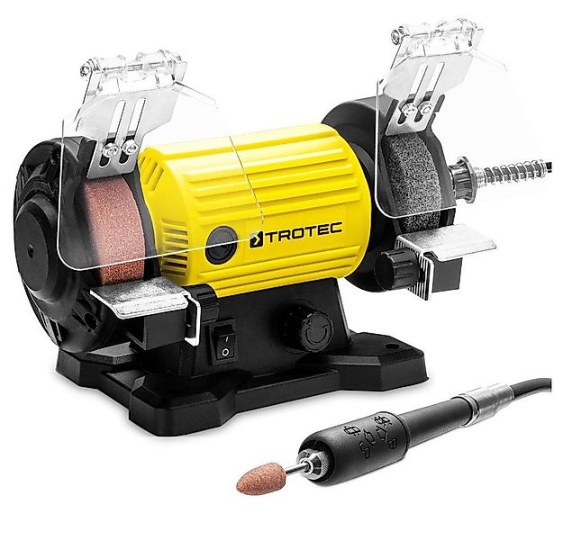 TROTEC Doppelschleifer PBGS 10-120, 120W Schleifer inkl. flexibler Welle günstig online kaufen