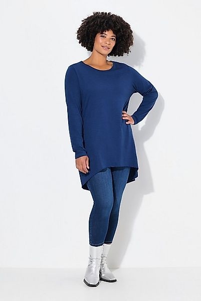 Angel of Style T-Shirt Longshirt bequeme Passform Rundhals Langarm günstig online kaufen