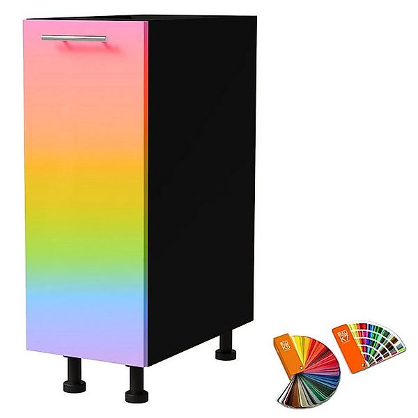 Feldmann-Wohnen Unterschrank Brerra (D1D/20, 1-türig (Holztür), 1 Einlegebo günstig online kaufen