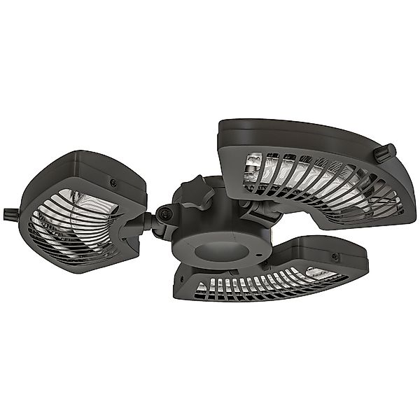 Outsunny Infrarot-Heizstrahler für Sonnenschirm, 2400 W, Elektrischer Terra günstig online kaufen