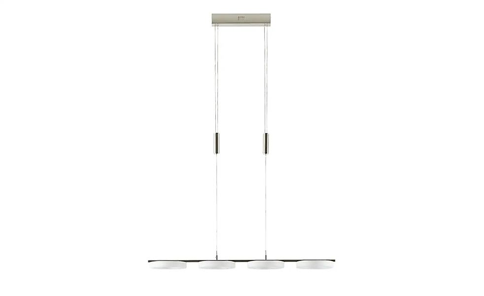KHG LED-Pendelleuchte  4-flammig  Nickel-matt   ¦ silber ¦ Maße (cm): B: 80 günstig online kaufen