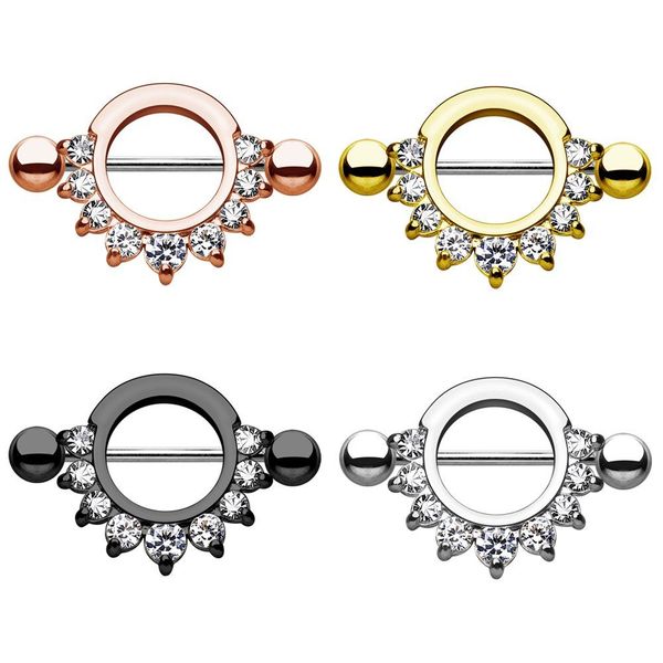 Taffstyle Intimpiercing Intim Brust Intimpiercing Schild günstig online kaufen