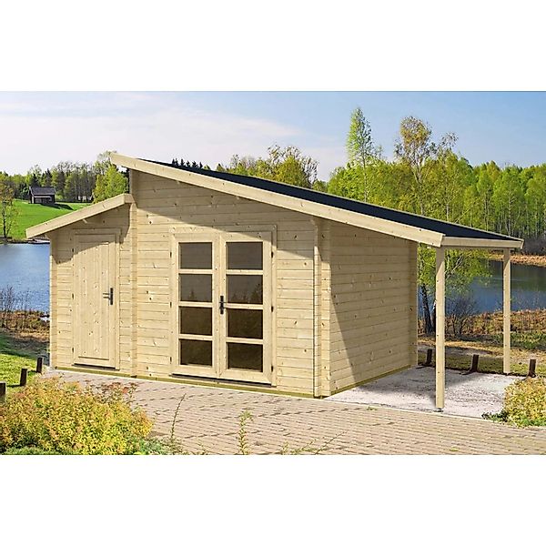 Alpholz Gartenhaus Aktiva 40 Varianta 580 x 340 cm Imprägnierung Pinie günstig online kaufen