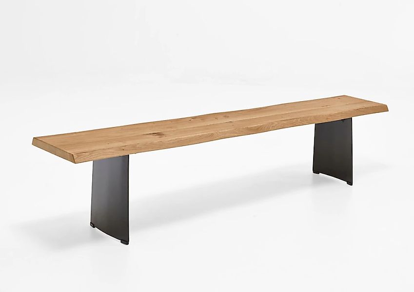 NIEHOFF SITZMÖBEL Sitzbank "Tree Top" mit nachgebildeter Baumkante, in 4 Br günstig online kaufen