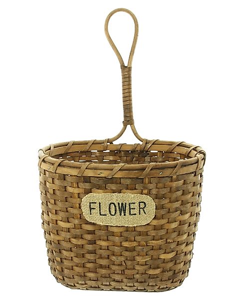 Frank Flechtwaren Blumentopf, Hängepflanzer Holzspan günstig online kaufen