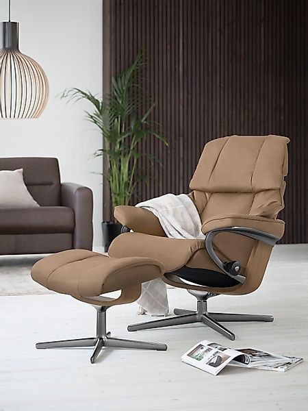 Stressless® Relaxsessel »Reno« Set, Relaxsessel mit Hocker, mit Hocker, mit günstig online kaufen