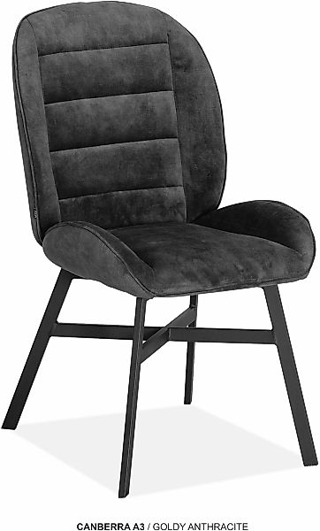 OMG Design Esszimmerstuhl "Canberra" (Set) 1 Stk. Stoff Esszimmerstuhl, pfl günstig online kaufen