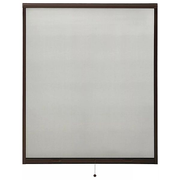 Insektenschutzrollo Für Fenster Braun 160x170 Cm günstig online kaufen
