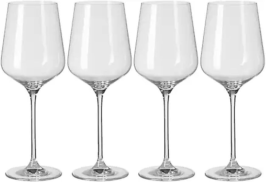 Fink Weinglas »PREMIO«, (Set, 4 tlg.), Rotweinglas, 4er Set, transparent günstig online kaufen
