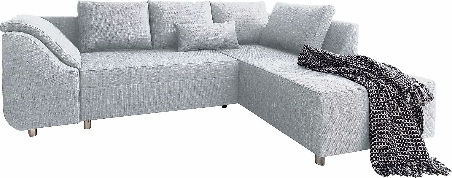 COLLECTION AB Ecksofa Sally L-Form, mit und ohne Bettfunktion, inklusive lo günstig online kaufen