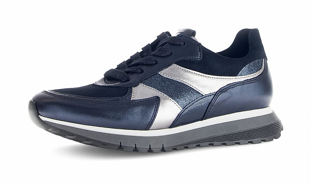 Gabor TURIN Keilsneaker, Plateau, Schnürschuh, Komfortschuh in H-Weite (seh günstig online kaufen