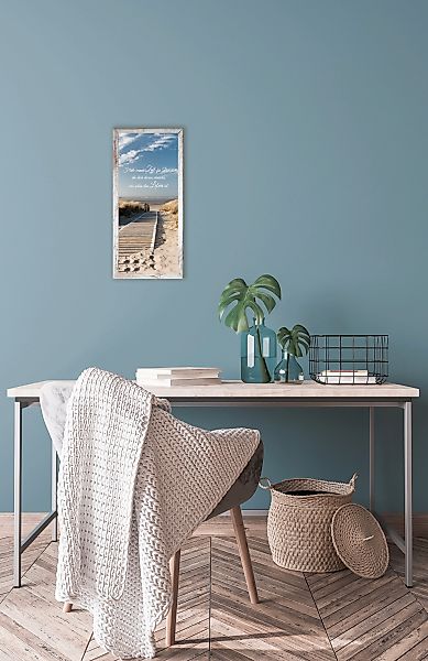 Bönninghoff Bild mit Rahmen »Strand- Spruch«, (1 St.) günstig online kaufen