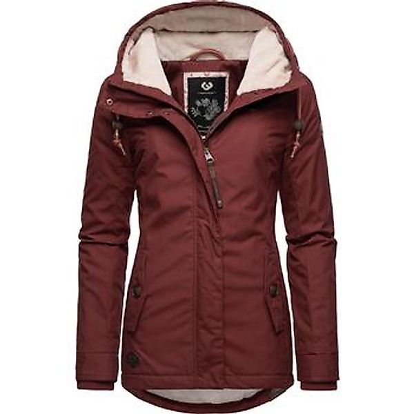 Ragwear Winterjacke Monade Damen Winterparka mit Kapuze und m. Fleece gefüt günstig online kaufen