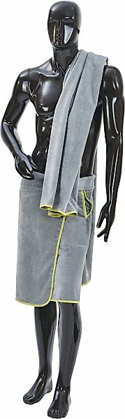 done. Kilt "Kuuma, ideal für Sauna & Spa" mit Klettverschluss und Reißversc günstig online kaufen