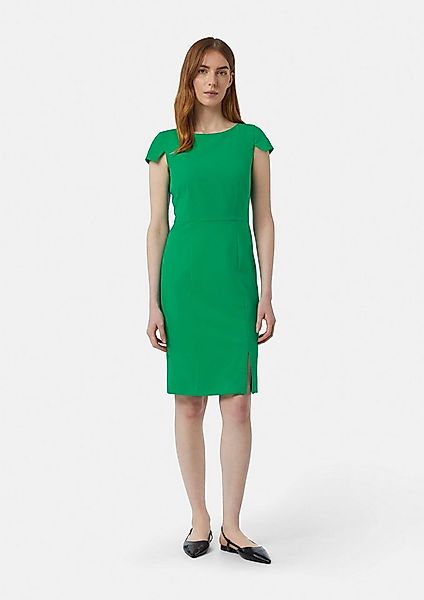 comma Minikleid Kleid Tailliertes Kleid mit seitlich geschlitztem Saum und günstig online kaufen