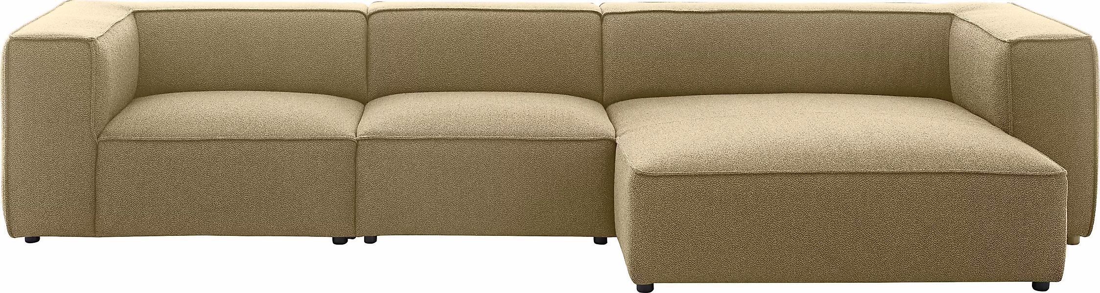W.SCHILLIG Ecksofa "around-the-block", mit eleganter Biese, mit Federkern, günstig online kaufen