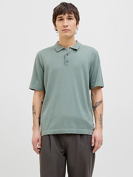 Jack & Jones Kurzarmpullover "JJEEMIL KNIT RELAXED POLO SS SN", mit Polo Kr günstig online kaufen