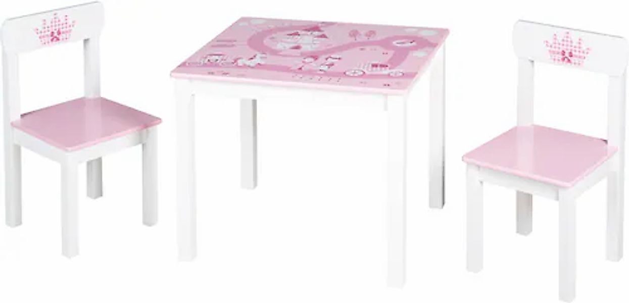 roba® Kindersitzgruppe »Krone« 3 Stk. tlg. günstig online kaufen