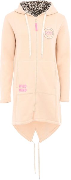 Zwillingsherz Kapuzensweatjacke Zwillingsherz Hoodiemantel "Wild Strong günstig online kaufen